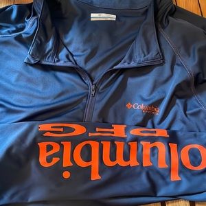 Columbia PFG long sleeve 2XL quarter zip